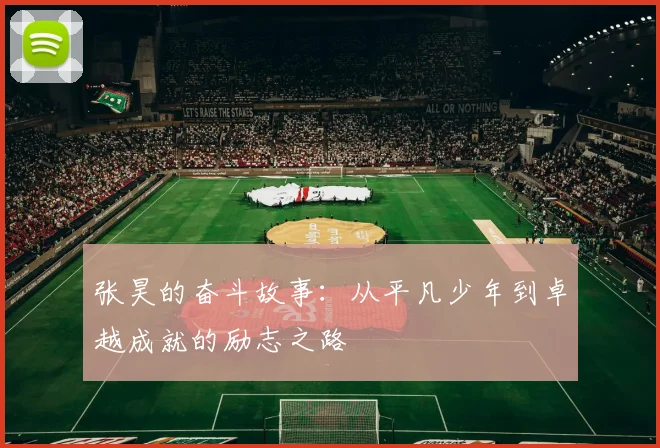 张昊的奋斗故事：从平凡少年到卓越成就的励志之路